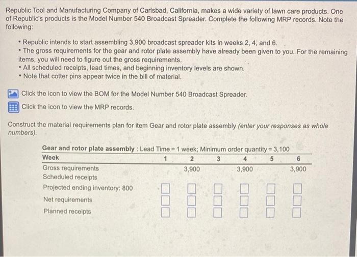 Republic Tool and Manufacturing Company of