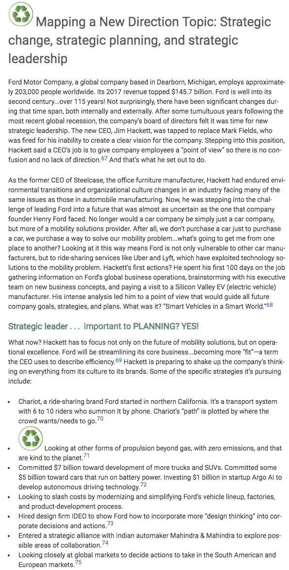 Chapter 5; Case 2 - Ford Please help me with