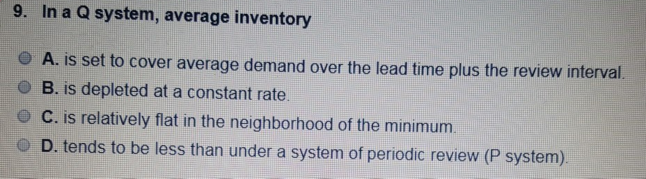 6. One option for altering the pattern of demand