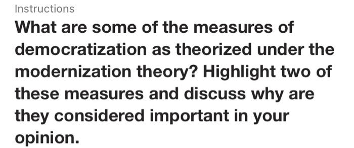 Hello expert, subject (Democracy and civil