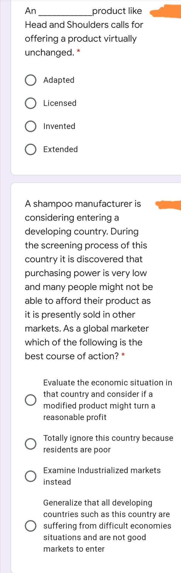 An _product like Head and Shoulders calls for