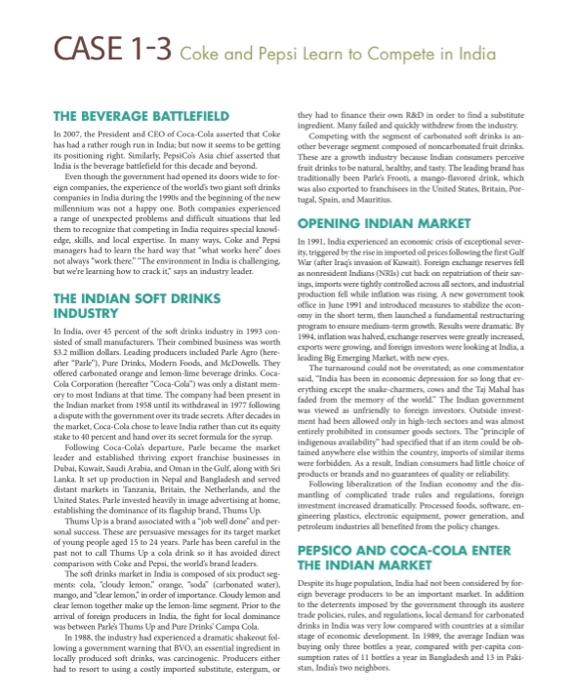 Read the Article posted below and answer