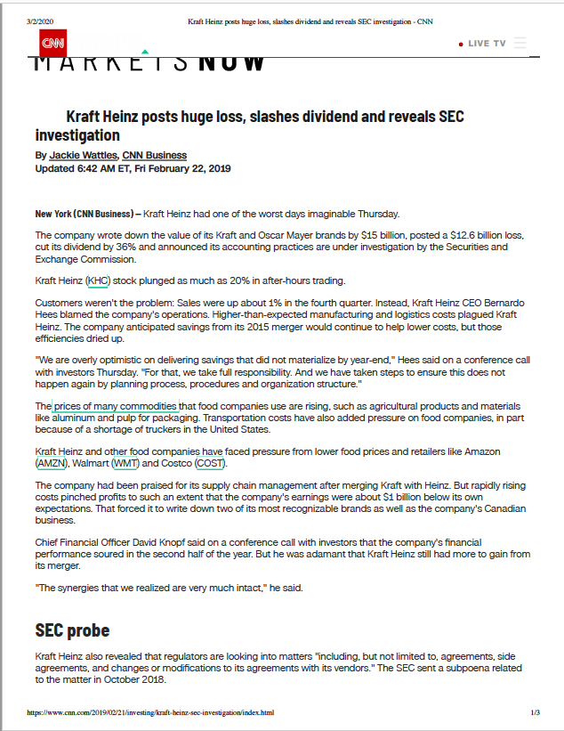 Take a look at the following articles and answer