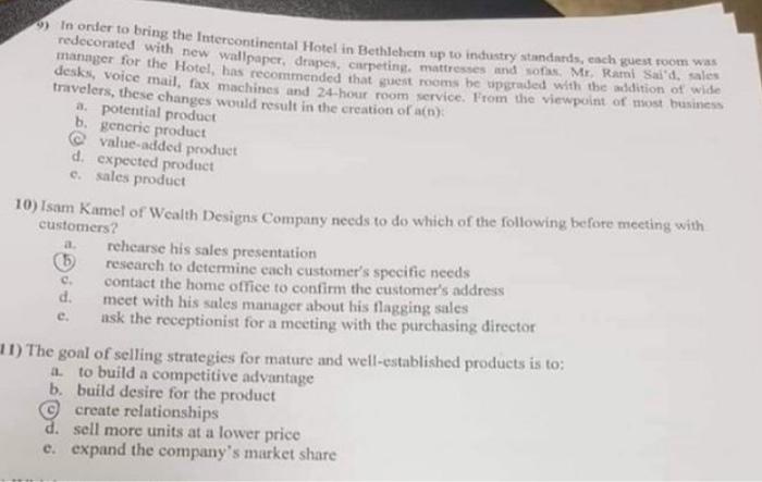 i need to solve this please 9) In order to bring