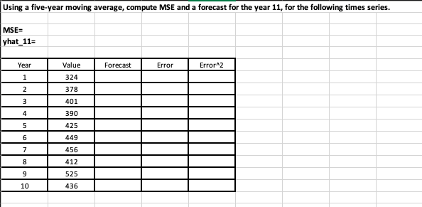 These are excel questions, handwritten will be