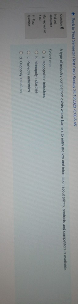 + Back to 'First Semester (Test One) Sunday