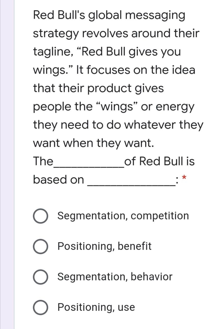 Red Bull's global messaging strategy revolves