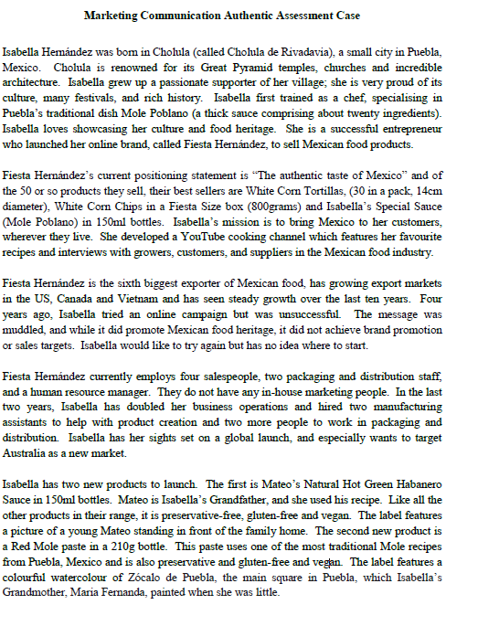 Needed answering question 1 A, Case study is