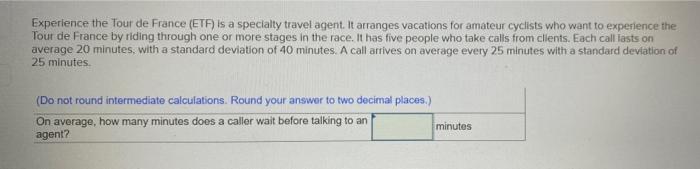 Experience the Tour de France (ETF) is a