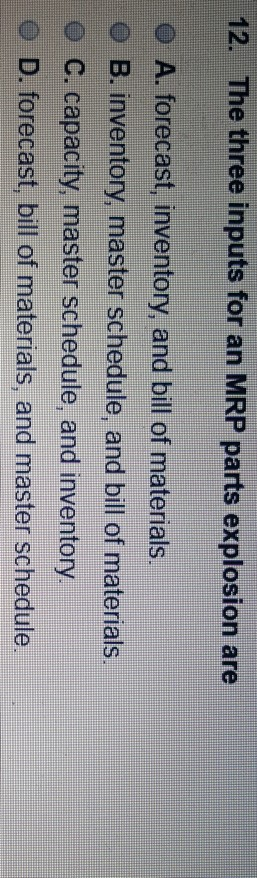 11. The difference between actual demand and the