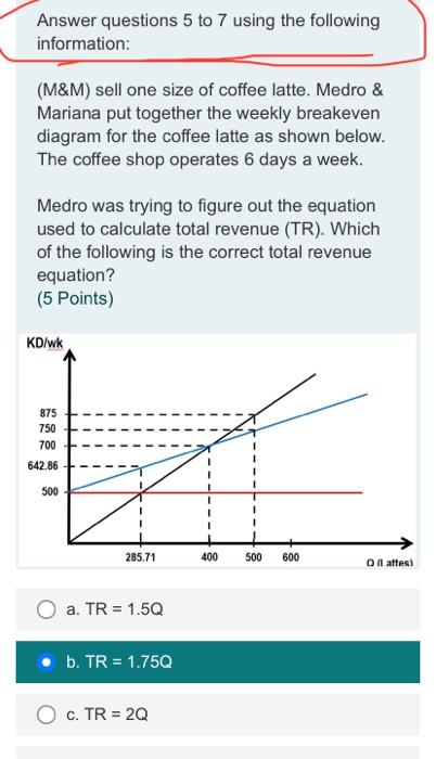 please i need answer question 6 and 7 thank you