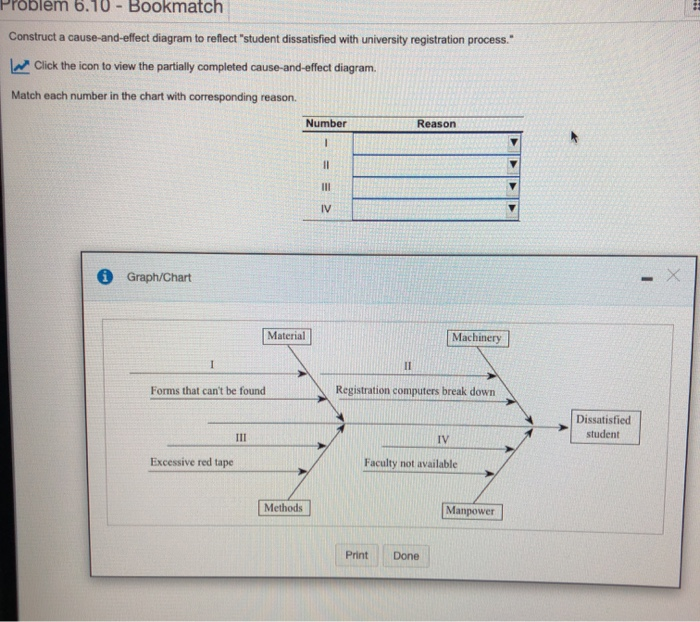 Problem 6.10 - Bookmatch Construct a