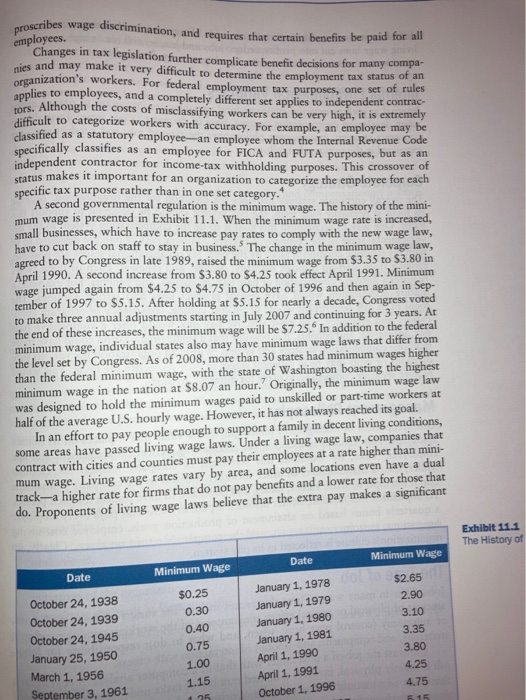 What are the important external and internal