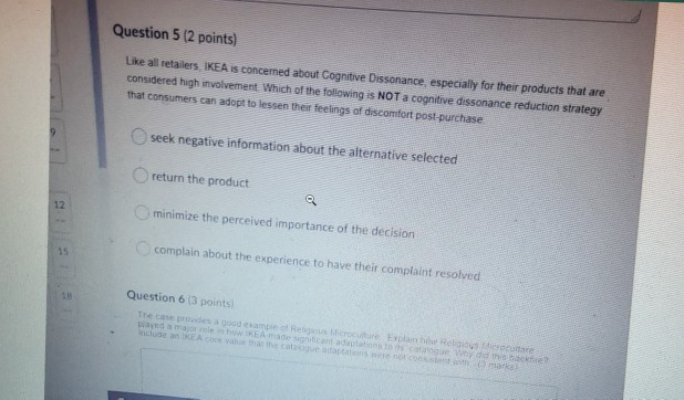 we have to answer these questions according to