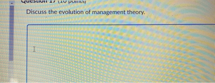 Question 17 110 PONTILS) Discuss the evolution of