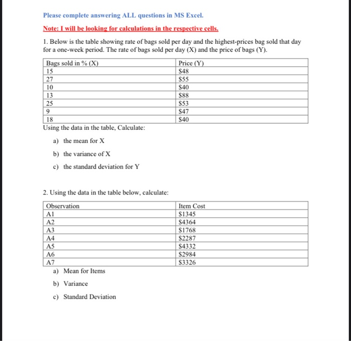 Please complete answering ALL questions in MS