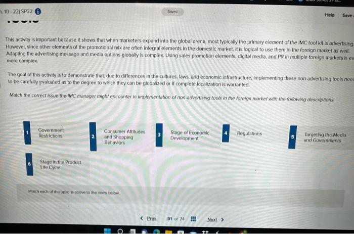 7.10-22) SP22 Saved Help Save This activity is