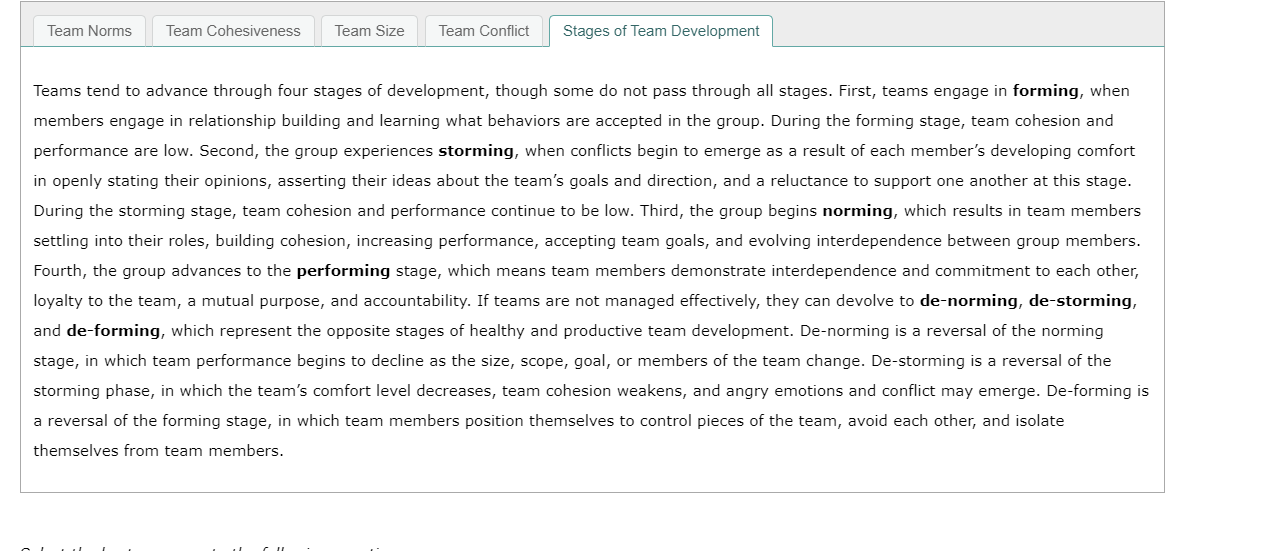 For work teams to be designed and implemented