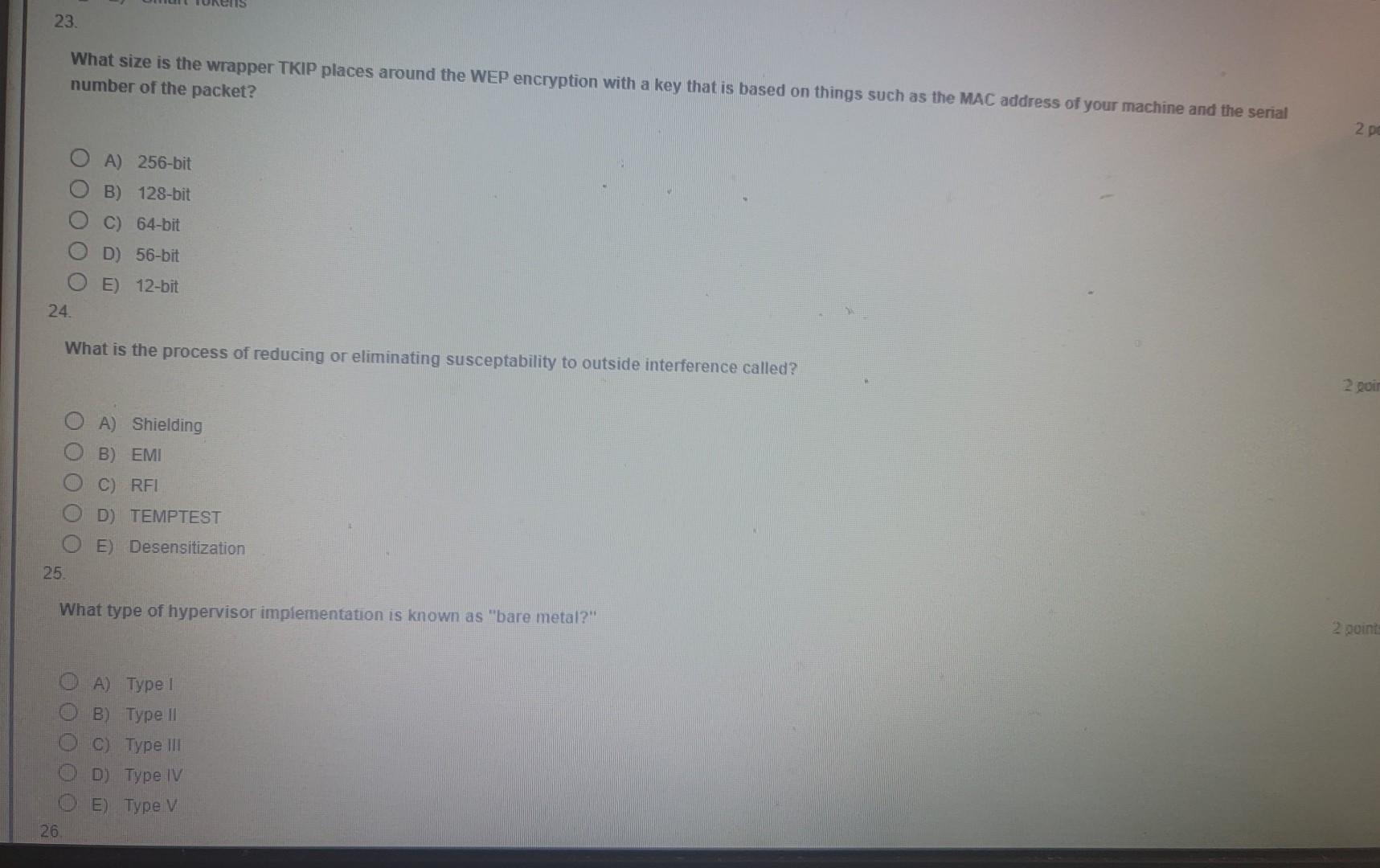 help with 23, 24, 25 What size is the wrapper