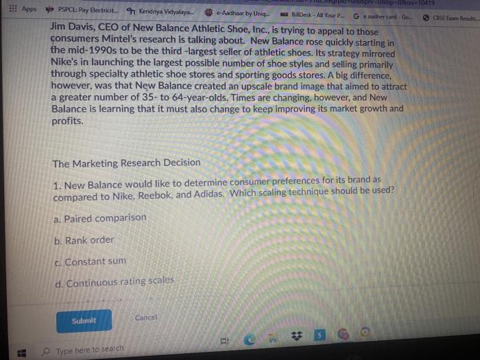 New Balance: Attaining a Balance in Marketing