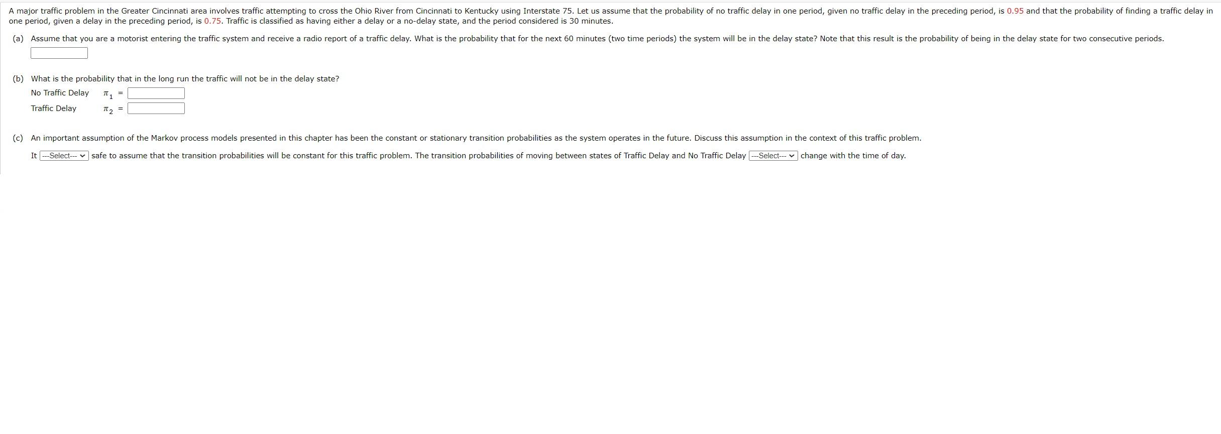 (b) What is the probability that in the long run