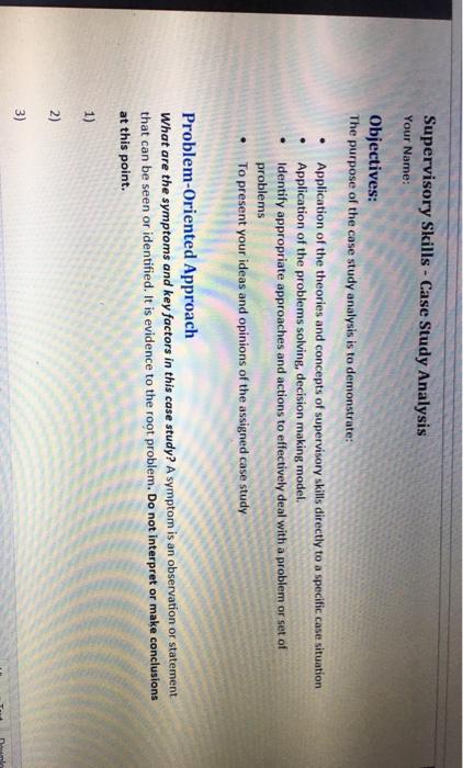 Case #1 Andy Mathews has worked in the billing