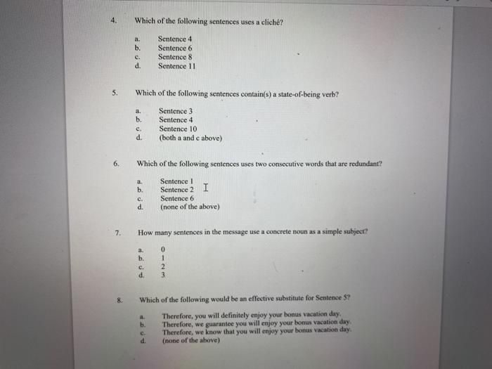 **BUSINESS MANAGEMENT QUESTION** Directions: