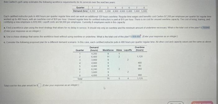 Could I please have help with C? Total cosed tor