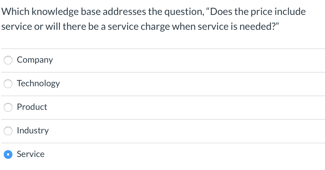 Which knowledge base addresses the question, Does