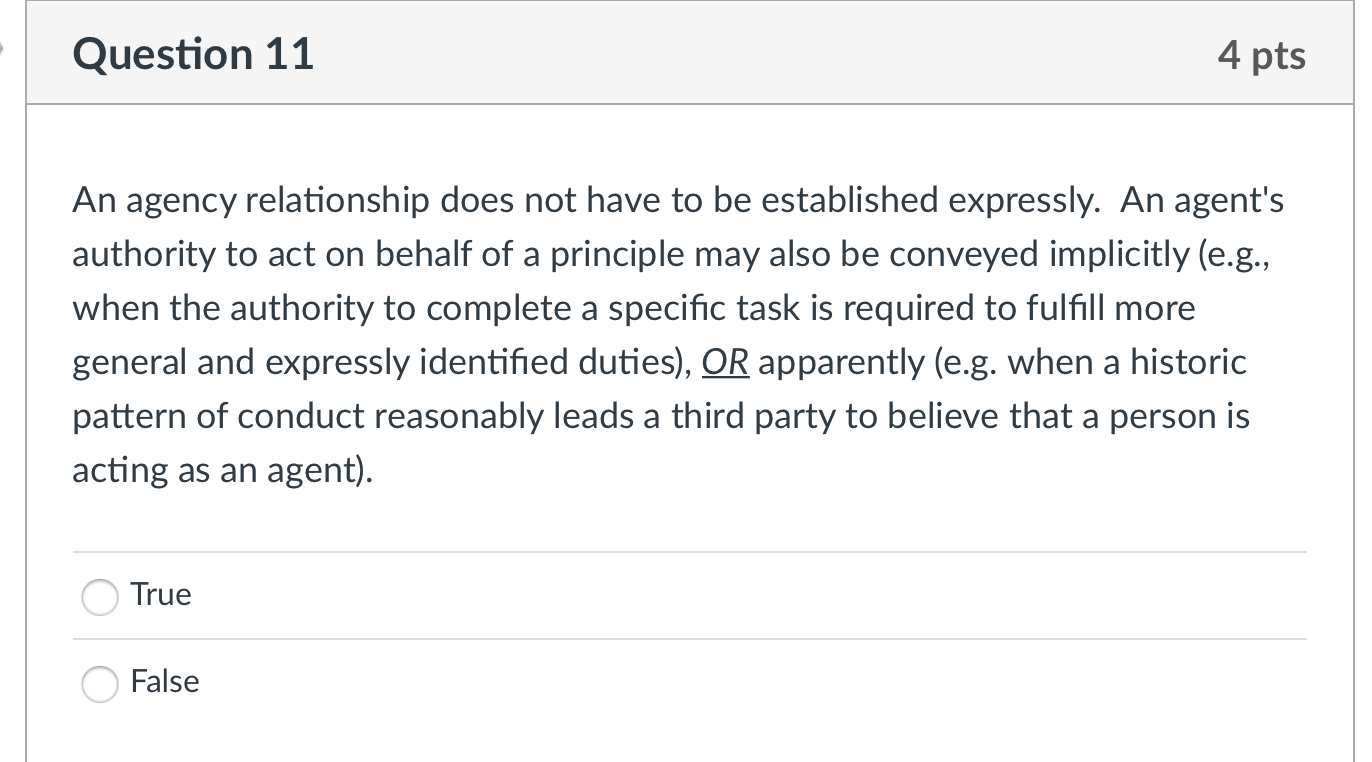 Question 9 4 pts As a general rule, when a party
