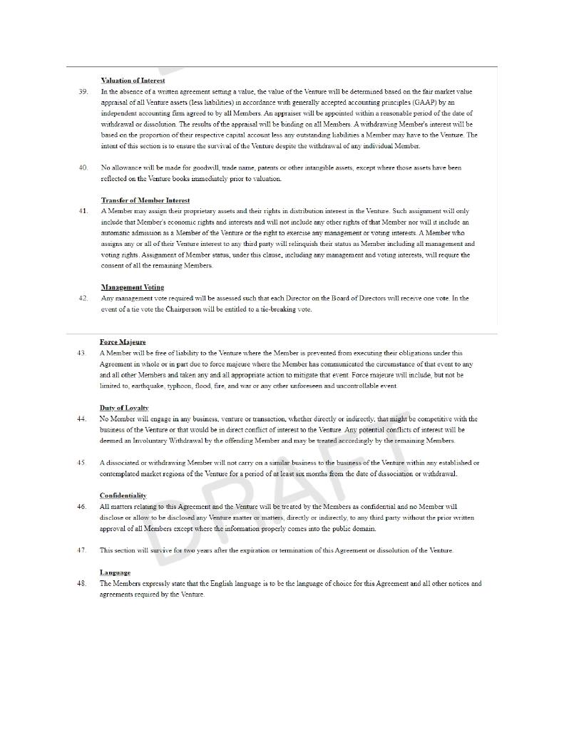 How can be legality and intention defined from