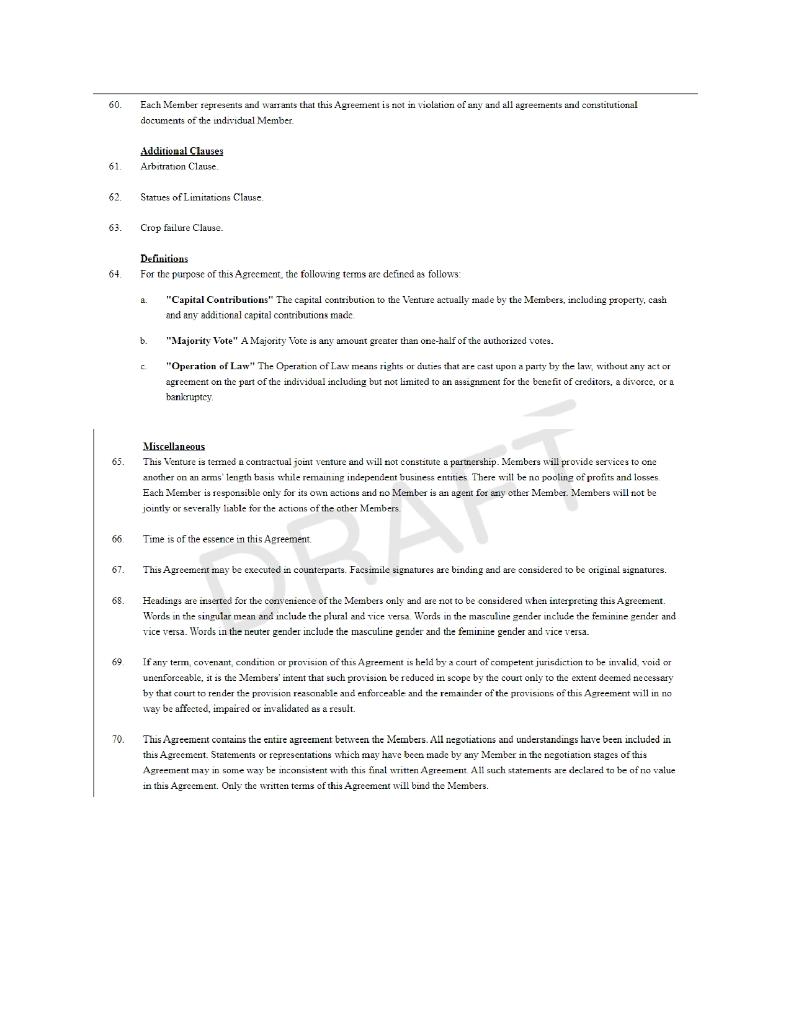 How can be legality and intention defined from