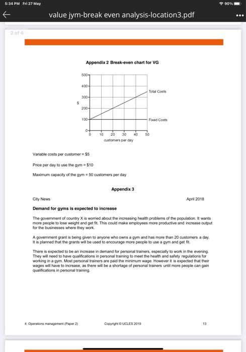 Value Gym (VG) Peter is a qualified fitness