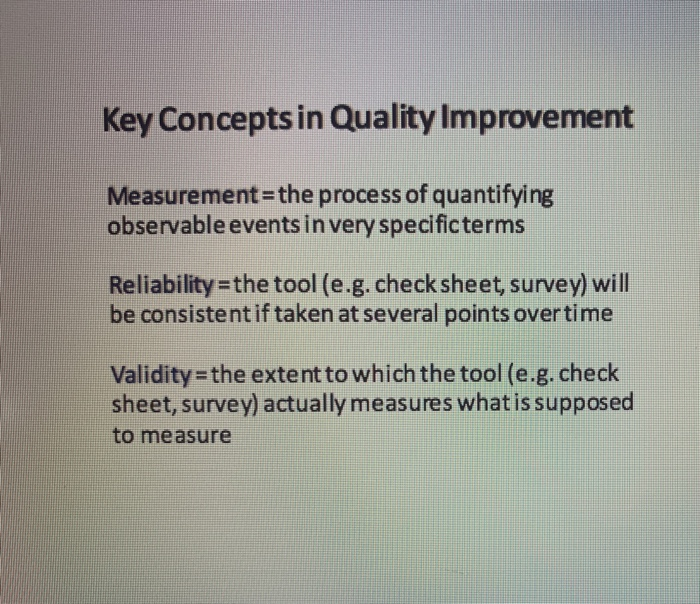 Thread #1 This week we will explore quality