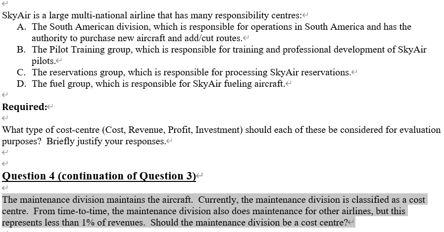 answer a4 SkyAir is a large multi-national