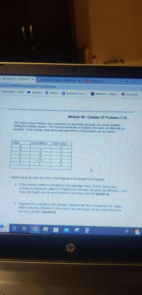 Module 06- Chapter 07 Problem 7:14 The Henry