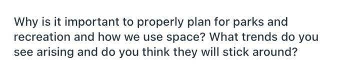 Discussion only Why is it important to properly