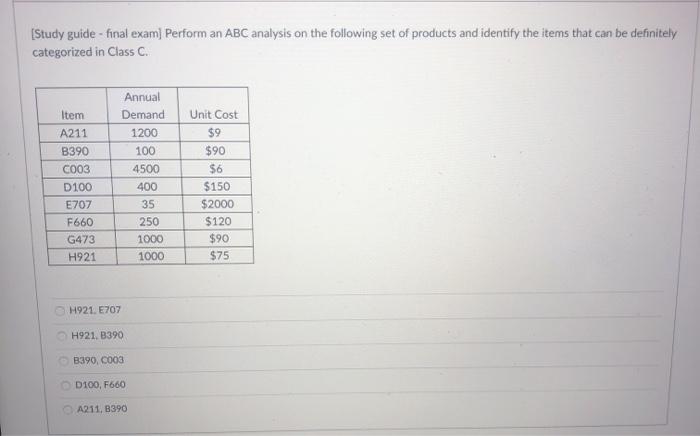 [Study guide - final exam] Perform an ABC