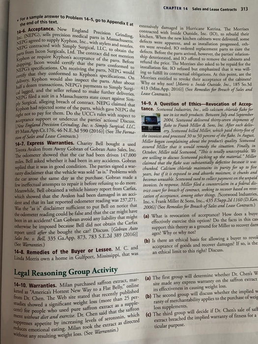 please answer questions on 14-6,14,7-14,8