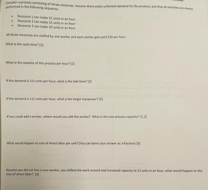 need help. show work please ! Consider a process