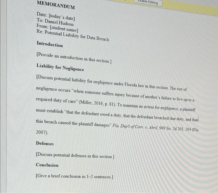 Course Outcomes for Und 4 Assignment LS311-2: