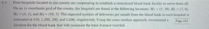 please answer questions 5-7 using question 8.3