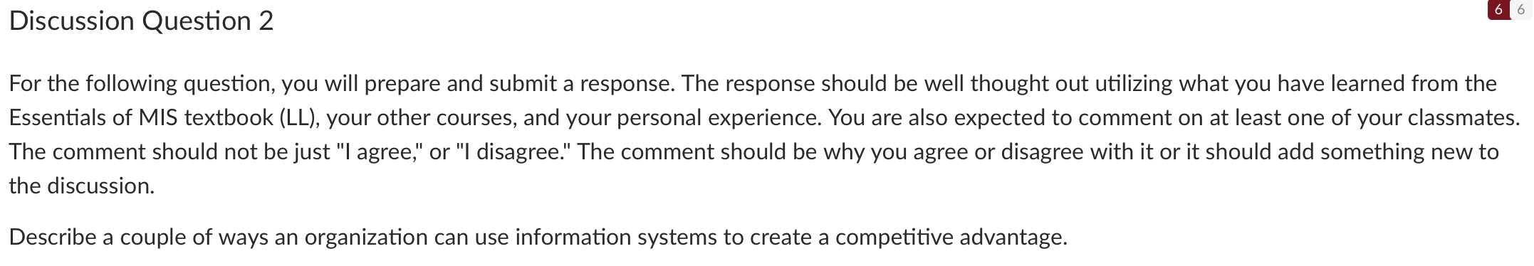 Please make it two paragraphs long The comment