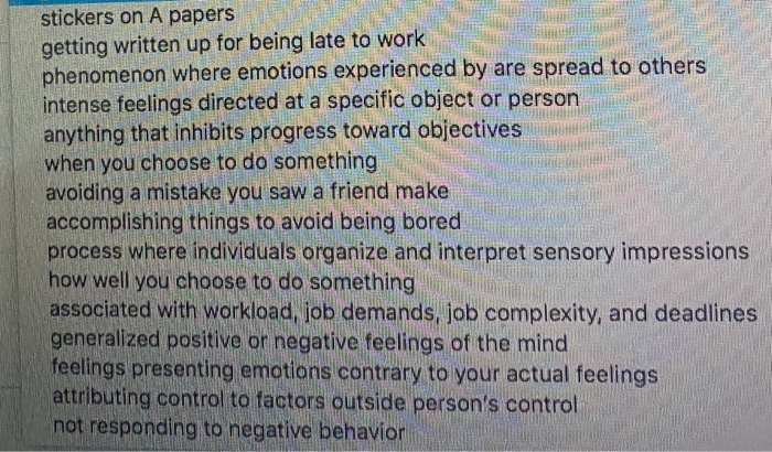 match the following words Motivation Attitude