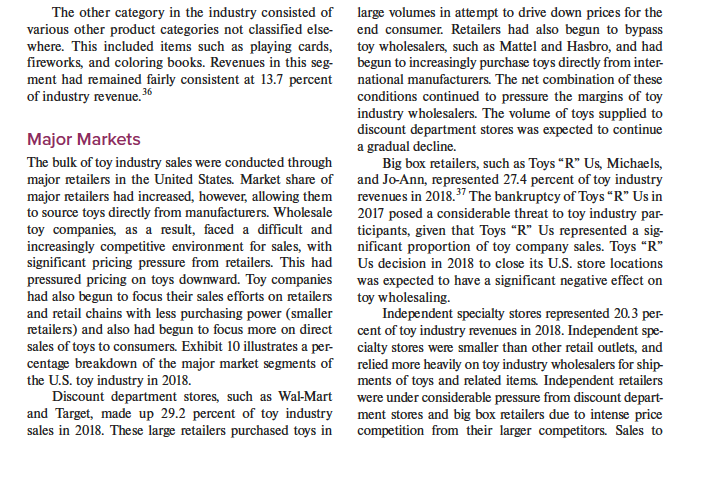 Crafting and Executing strategy 22e Case 19
