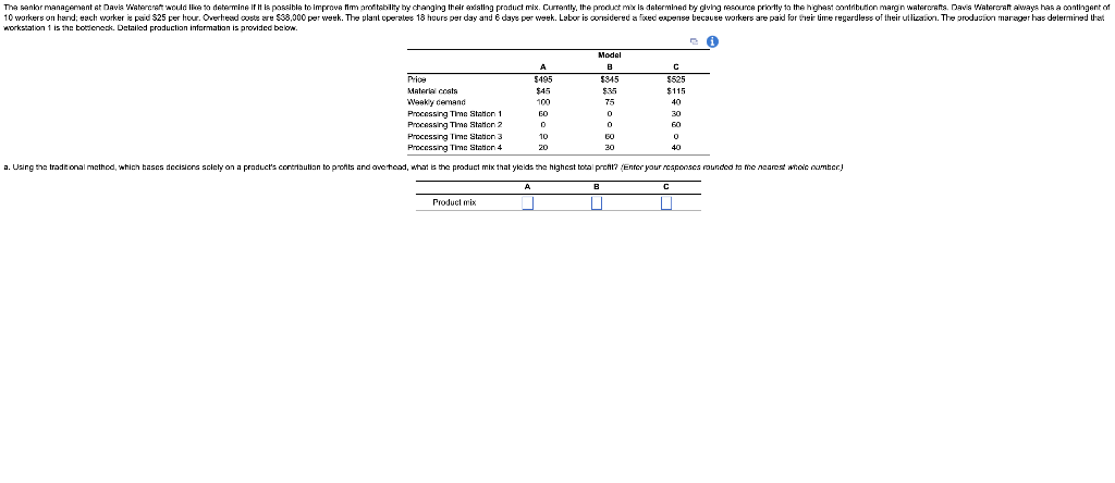 The manior management at Davis Watercraft would