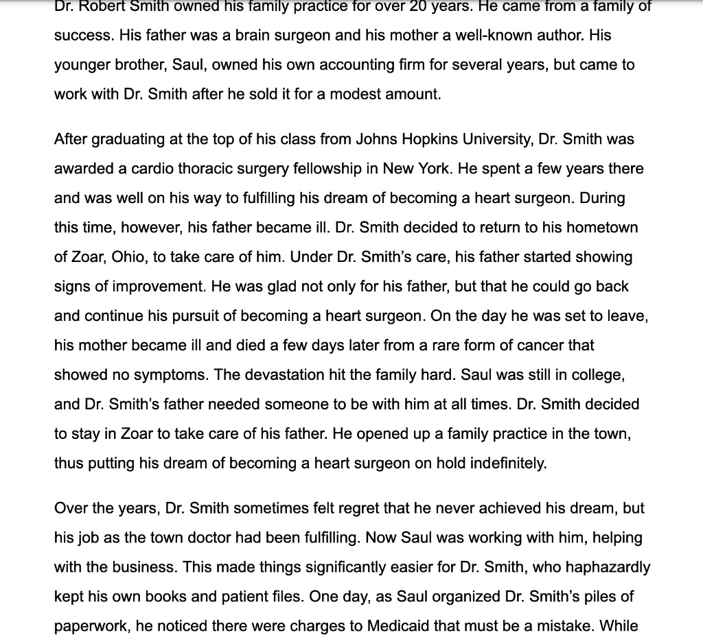 With given Information please answer the