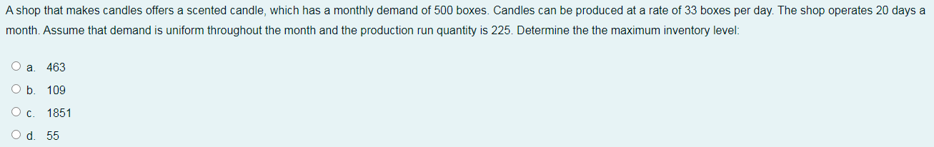 A shop that makes candles offers a scented