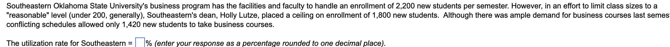 conflicting schedules allowed only 1,420 new