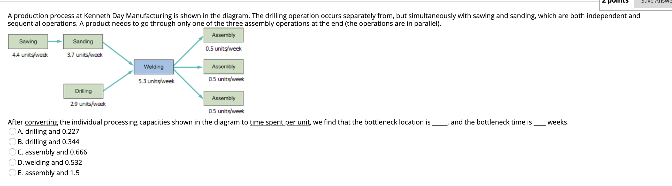 Save ANSWE A production process at Kenneth Day